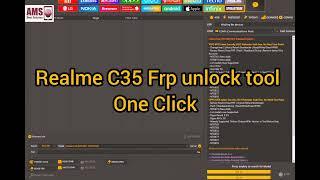 Realme C35 Frp Unlock Tool one click