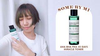 [HOW TO USE] SOMEBYMI AHA BHA PHA 30 Days Miracle Toner 150ml | Daily Exfoliating Toner