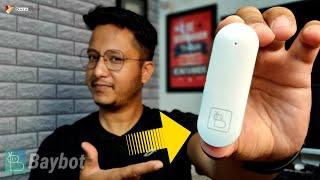 Home Security Essential | Baybot Open Alert Wifi Device | Data Dock