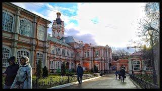 Russia St Petersburg Alexander Nevsky Lavra, Walking Tour