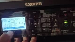 CANON MF241D DENSITY SETTING/DARK KAM YA JYADA ID SETTING