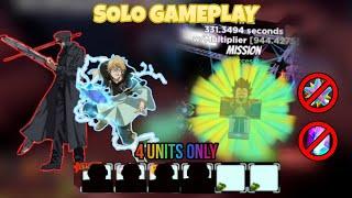 (4 UNITS ONLY) Solo Beating Sijin Raid with 4 units only | All Star Tower Defense