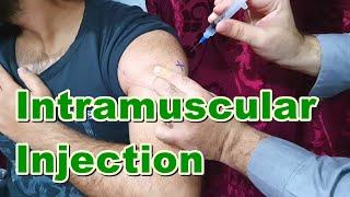 Intramuscular Injection Site & Technique in Deltoid (Shoulder) and Gluteal Region (Buttocks) | IM