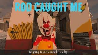 Mc Donalds Rod caught me  . Ice Scream Fast Food mod gameplay | Caffeinated Gamer