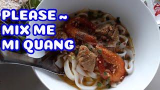 vietnam food-Noodles from QUANG NAM- MI QUANG-Street food-베트남 음식