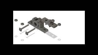 3D Animation of Plumber Block Design and Assembly | Mechanical Engineering Tutorial