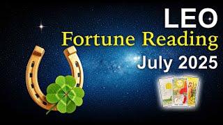 LEO "BIG POSITIVE CHANGES!" July 2025 Fortune Reading | Zodiac Tarot Reading #leo