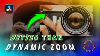 Flex Zoom - A Better Version of Dynamic Zoom Made with Fusion in DaVinci Resolve 17 - Free Template