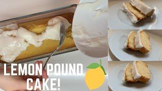 How to make a delicious lemon pound cake! 