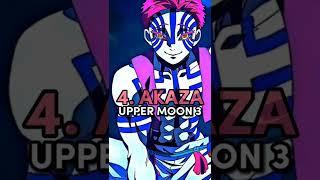 Upper Moons (+Muzan) Ranked By speed I Who is the fastest Upper Moon?