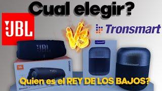 SPEAKERS Tronsmart T6 MAX vs Jbl CHARGE 5, IT WAS SUPERIOR AND BY FAR