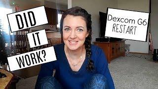 Restarting Dexcom G6 Sensor & Transmitter