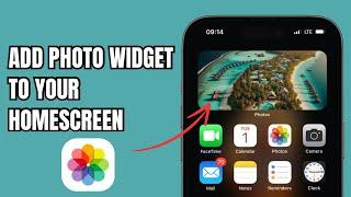 How To Add Photo Widget To Your iPhone HomeScreen