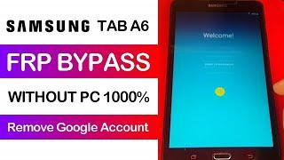 Samsung Tab A6 (SM-T280) FRP Bypass New Easy Solution