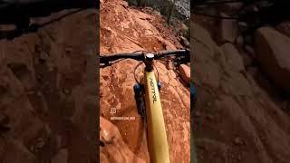 sketchy #enduromtb #mtblife #mtb #hiline #mtbfail #sedona #mountainbike