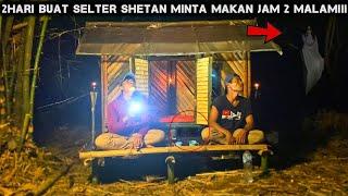 CAMPING HOROR 2HARI BUAT SELTER BAMBU DI HUTAN ANGKER DI SAMPERIN SHETAN JAHAT TENGAH MALAM!!