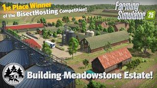 COMPETITION-WINNING FARM BUILD TIMELAPSE! | Farming Simulator 25 | Build Mode | Zielonka