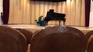 L. van Beethoven - 8 variations for piano on a theme Gretry C-dur. Daria Bocharova