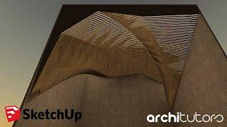 parametric ceiling design in sketchup | architutors
