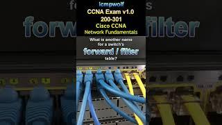 Cisco CCNA: Another name for a switch forward/filter table? - #icmpwolf #ciscoccna #cisco3 #ccnaexam