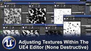 Adjusting And Save Textures Within Unreal Engine 4 Without Exporting