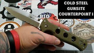 Cold Steel Gunsite Counter Point l Limited Run