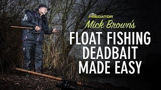 *** FOX RAGE TV *** MICK BROWN DEADBAIT ON FLOATS