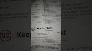 Class 12 most important central idea 2022 || V.v.i.p questions|| #short