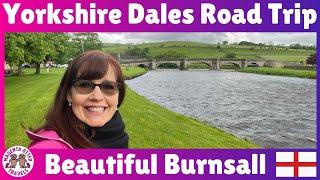 Americans Explore Yorkshire Dales - Beautiful Burnsall #england