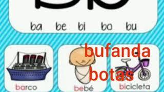 Fonema B. Jugando con las rimas.