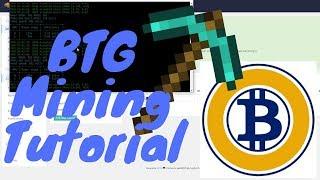 Bitcoin Gold Mining Step by Step Tutorial (Nvidia)