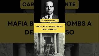 Mafia Boss Firebombs A Dead Mafioso #mafia #crime #bomb #death