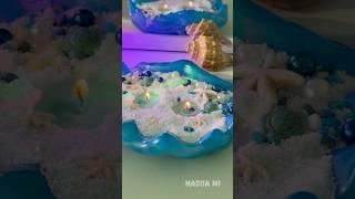 Shell Candle DIY with Sand Wax – Relaxing ASMR Vibes