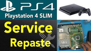 PlayStation 4 Ps4 Slim Teardown Clean and Repaste