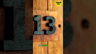  Fear of Number 13: Triskaidekaphobia Explained!  #shorts