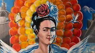 ‘Reina Frida’- a tribute to artist Frida Kahlo by Nathan Gomez