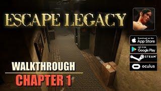 Escape Legacy Chapter 1 Walkthrough Ancient Scrolls Level 1 iOS/Android/PC/Oculus/Cardboard 3D VR HD