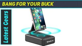 TechGlow Portable Phone Stand Speaker - The Perfect Tech Gift for Any Occasion!