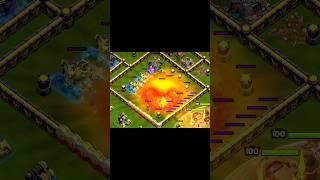 Archer queen + Grand warden fireball+royal champion+King 🫡#clashofclans #coc #shots #games