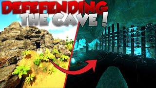 DEFENDING OUR CARNO CAVE! | ARK Small Tribes PVP S3 EP3