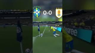 Brazil vs Uruguay 0-0 goal | 2-4 penalties shootout| Copa America match 2024|