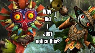 SKULL KID- TWILIGHT PRINCESS AND HYRULE WARRIORS (Comparing two scenes)