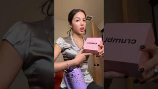 Olivia Rodrigo on her new tiktok with her collaborated crumbl cookie & stanley  #oliviarodrigo