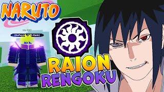 Шиндо Лайф обзор на Блудлайн Raion Rengoku  Shindo Life Наруто Роблокс