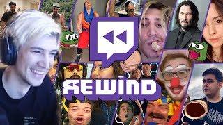 xQc Reacts to Twitch Rewind 2019 | xQcOW