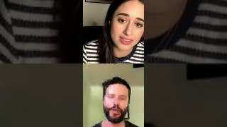 Instagram live with Jason Behr and Jeanine Mason part 2