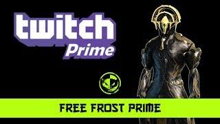 Warframe: Free Frost Prime and cancelling Twitch Prime membership