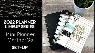 Mini On-the-Go Planner Setup | 2022 Planner Lineup  | The Happy Planner