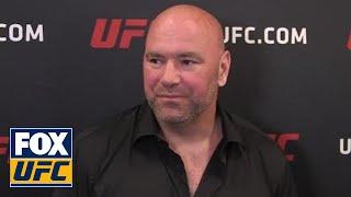 Dana White on historical card with Daniel Cormier, Brock Lesnar & Stipe Miocic | INTERVIEW | UFC 226