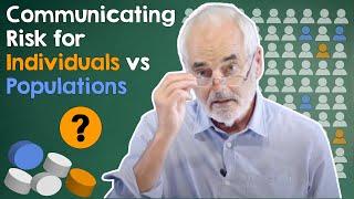 Individual vs Population Risk: How to Communicate Risks for Individuals Making Decisions